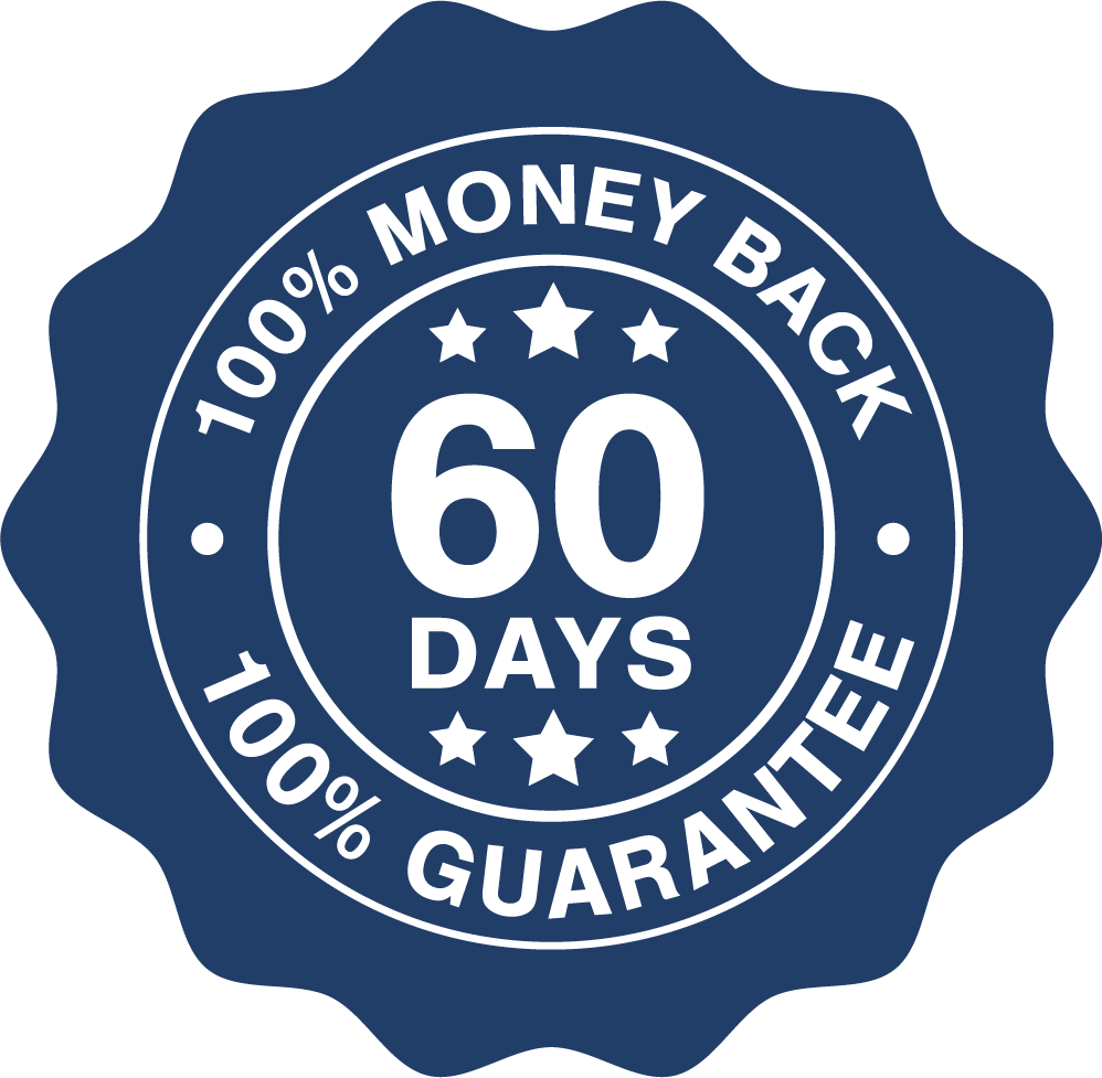 MounjaBoost 60-day risk-free money-back guarantee badge
